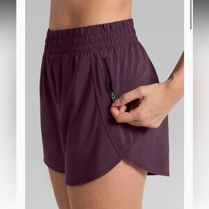 Purple Athletic Running Shorts - Arctic Plum